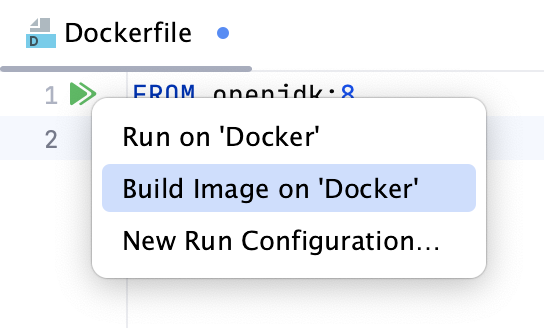 在 Docker 上构建镜像弹出窗口 在 Docker 上构建镜像弹出窗口