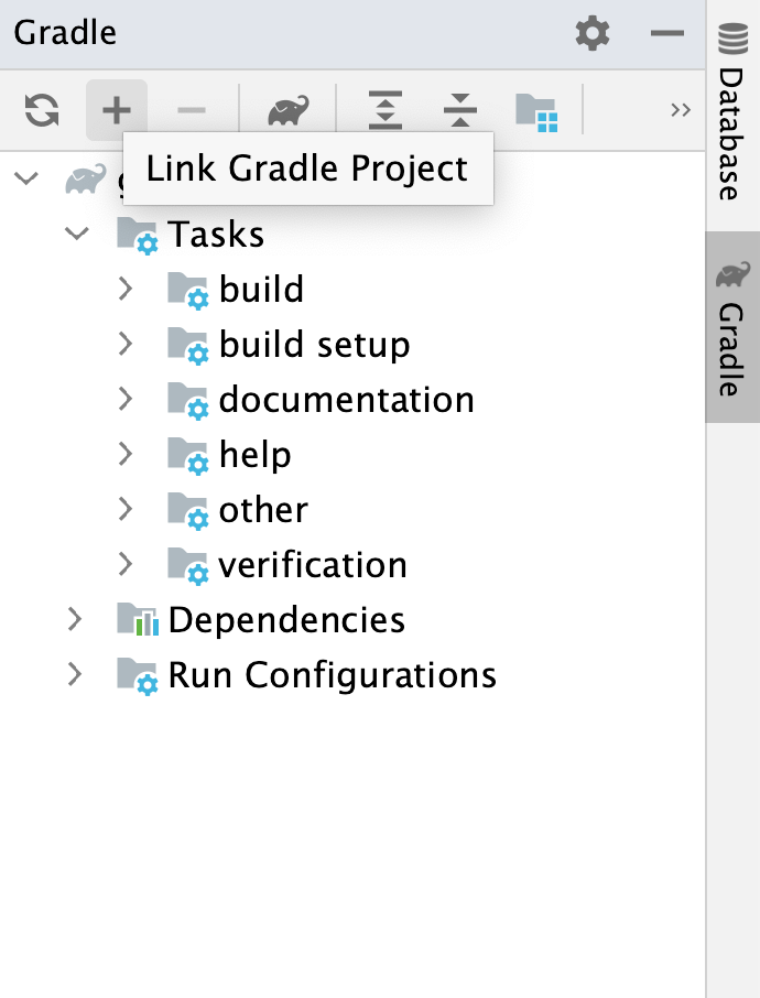 链接 Gradle 项目 链接 Gradle 项目