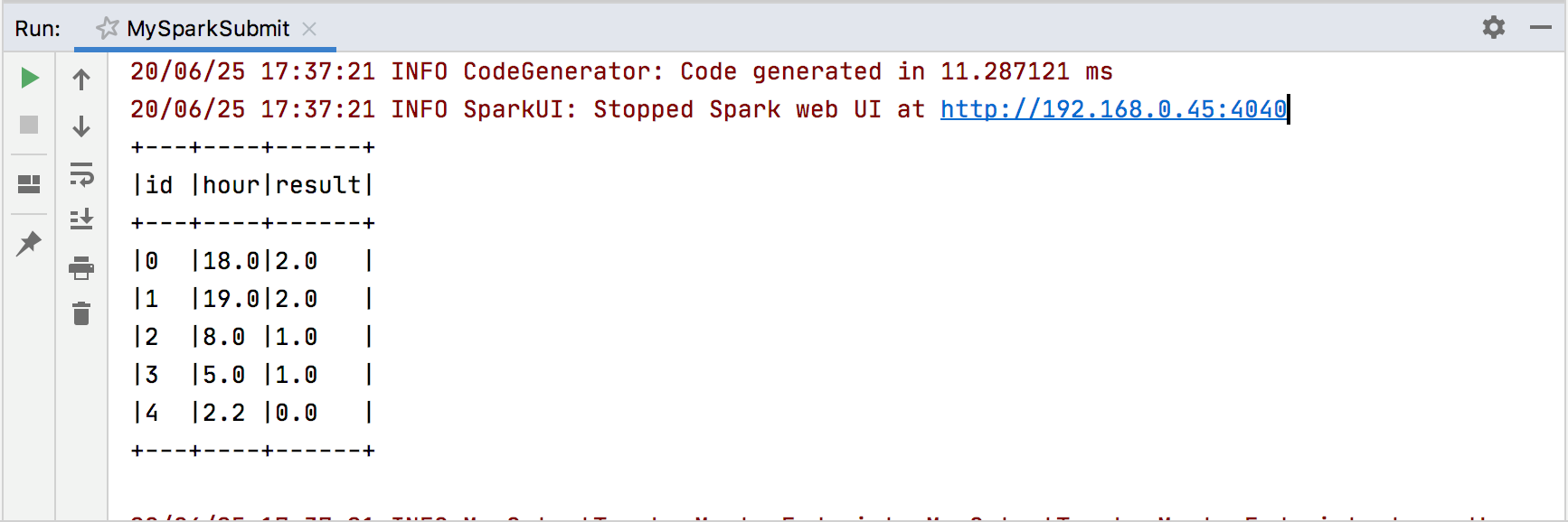 运行 Spark 应用程序 运行 Spark 应用程序