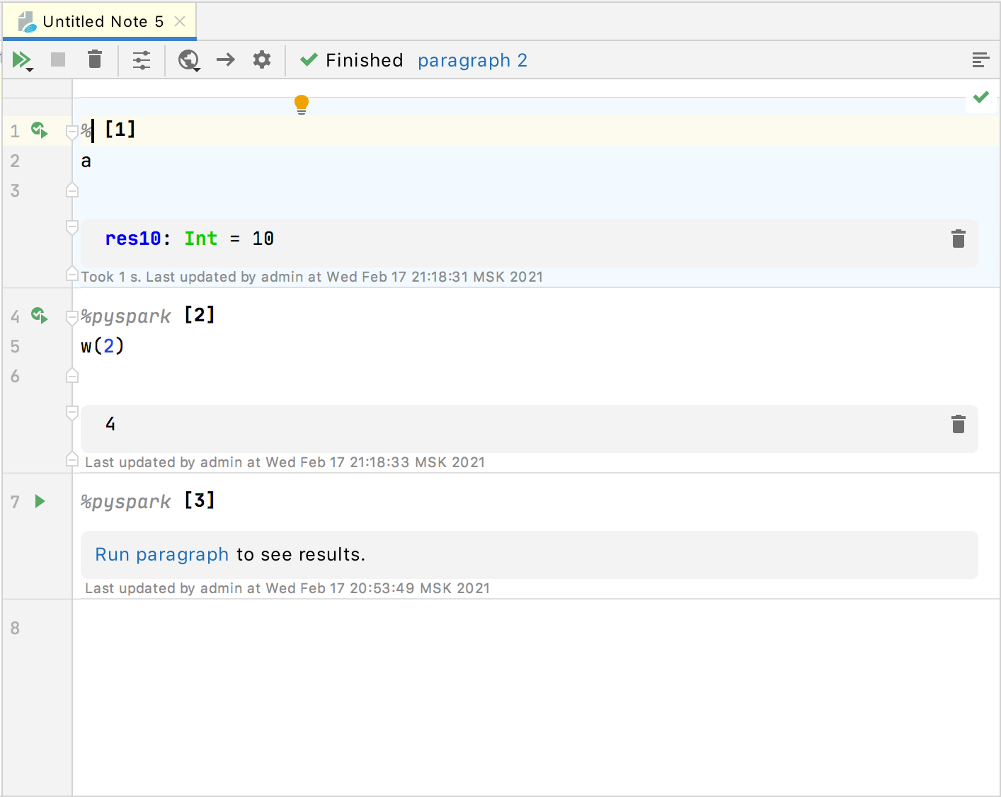 解析注释中的 zeppelin.SparkInterpreter.precode 属性 解析注释中的 zeppelin.SparkInterpreter.precode 属性
