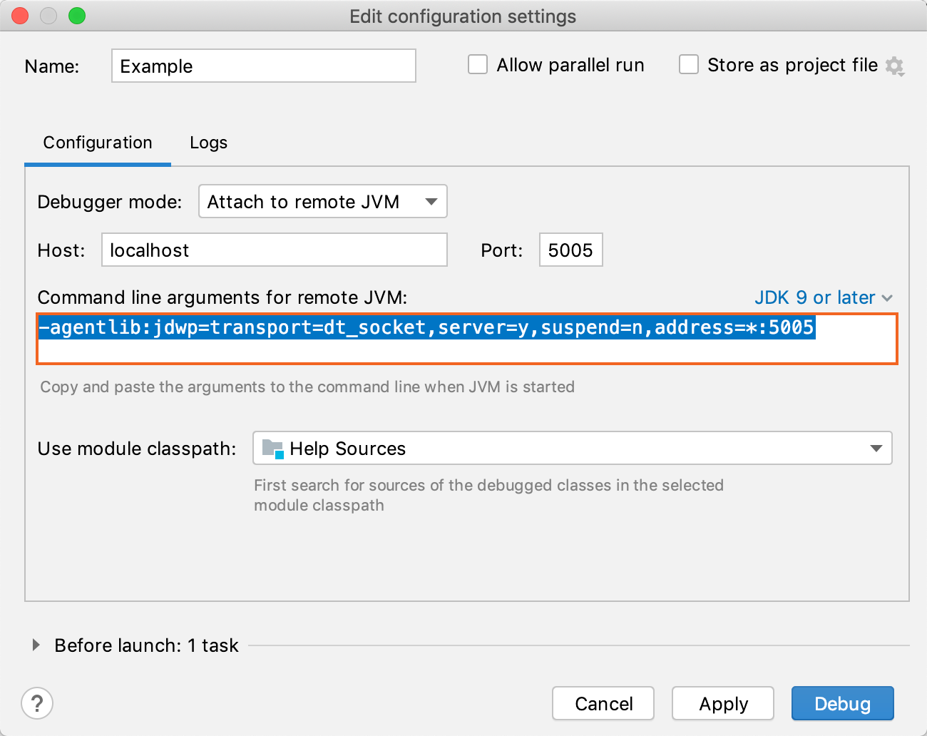 调试代理选项 调试代理选项
