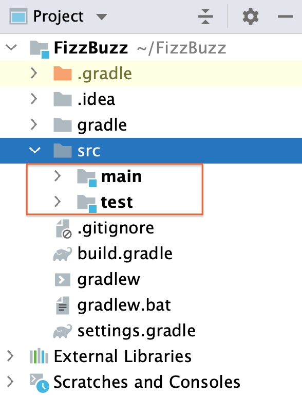 Gradle 项目视图 Gradle 项目视图