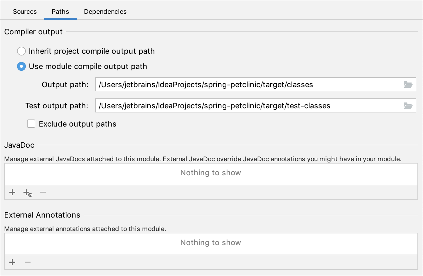 the Path tab the Path tab