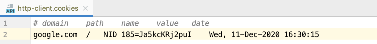 http-cookies 文件 http-cookies 文件