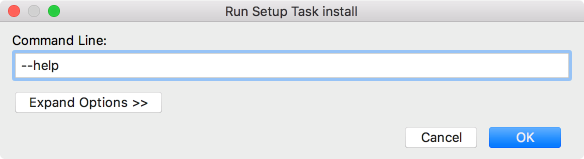 为 setup.py 测试添加 CLI 参数 为 setup.py 测试添加 CLI 参数