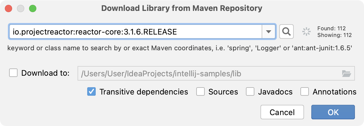 从 Maven 添加 Reactor 库 从 Maven 添加 Reactor 库