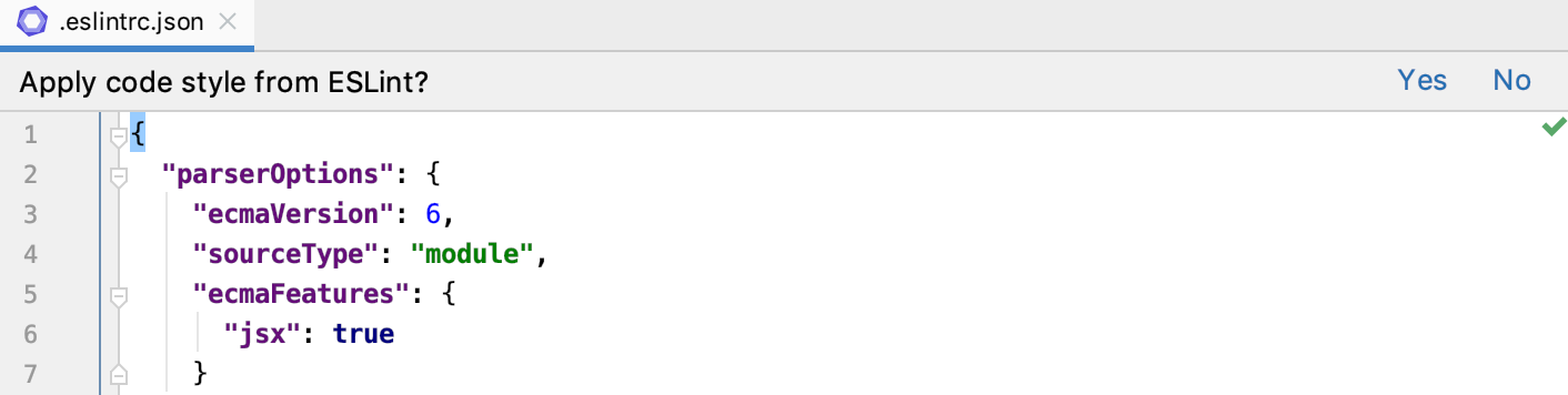 IntelliJ IDEA 建议从 ESLint 导入代码风格 IntelliJ IDEA 建议从 ESLint 导入代码风格